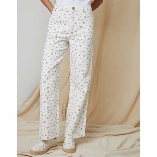 Threadbare Soleil Pte Jean Ld99 White Threadbare Soleil Pte Jean Ld99 White