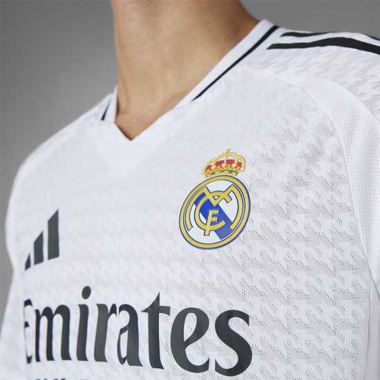 Футболни отбори и стоки Adidas Домакинска Футболна Фланелка Real Madrid Authentic Home Shirt 2024 2025 Adults Adidas Домакинска Футболна Фланелка Real Madrid Authentic Home Shirt 2024 2025 Adults Футболни отбори и стоки