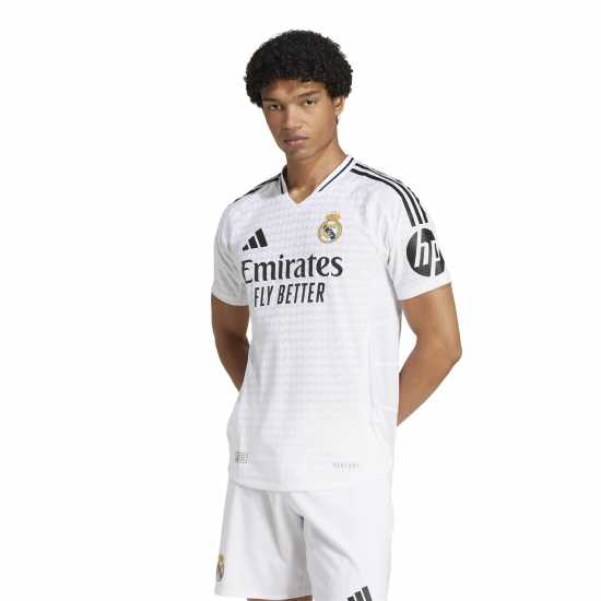 Футболни отбори и стоки Adidas Домакинска Футболна Фланелка Real Madrid Authentic Home Shirt 2024 2025 Adults Adidas Домакинска Футболна Фланелка Real Madrid Authentic Home Shirt 2024 2025 Adults Футболни отбори и стоки