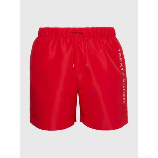 Tommy Hilfiger Medium Drawstring Swim Shorts Primary Red XLG Мъжки къси панталони