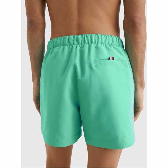Tommy Hilfiger Medium Drawstring Swim Shorts Jade Green L47 Мъжки къси панталони