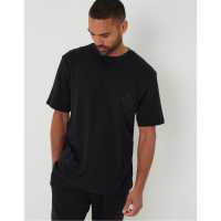 Threadbare Men's Granada Knitted T-Shirt Черно 