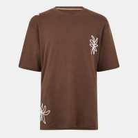 Threadbare Men's Granada Knitted T-Shirt Мустанг 