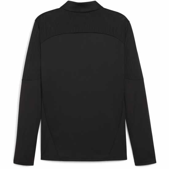 Puma Men's Teamfinal Training 1/4-Zip Fleece Black/Si Puma Men's Teamfinal Training 1/4-Zip Fleece Black/Si