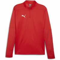 Puma Teamfinal Training 1/4-Zip Fleece Пума Червено