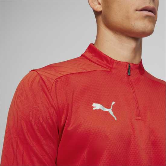 Puma Teamfinal Training 1/4-Zip Fleece Пума Червено 