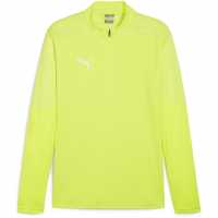 Puma Teamfinal Training 1/4-Zip Fleece Електрически Лим