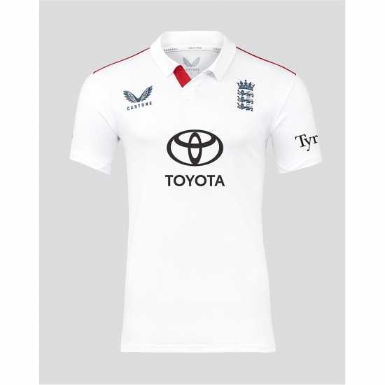 Тениска Castore Mens 26/27 England Cricket Test Shirt  