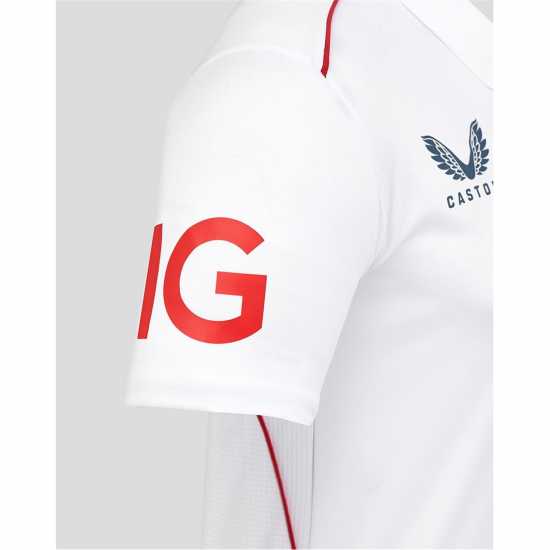 Тениска Castore Mens 26/27 England Cricket Test Shirt  