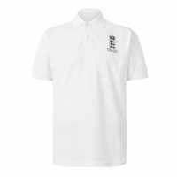 Блуза С Яка Castore Men's Cricket Polo Shirt White 