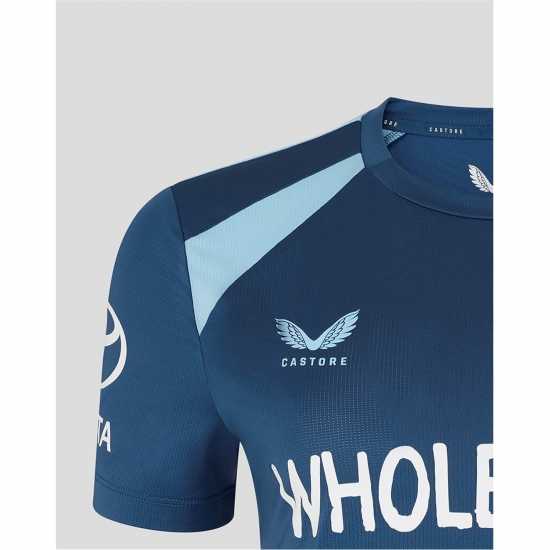 Castore Womens 26/27 England Cricket Short Sleeve Performance T-Shirt  