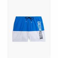 Calvin Klein Intense Power Medium Drawstring Swim Shorts Blue C4X Мъжки къси панталони