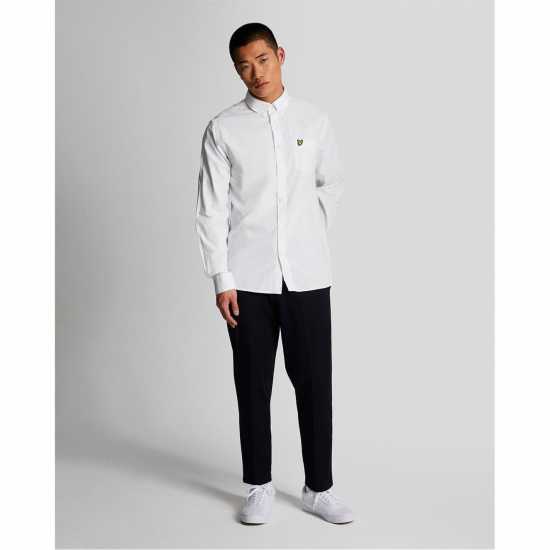 Lyle And Scott Cotton Linen Button Down Shirt  