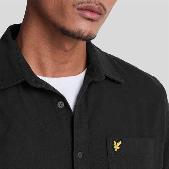 Lyle And Scott Worsted Twill Shirt  