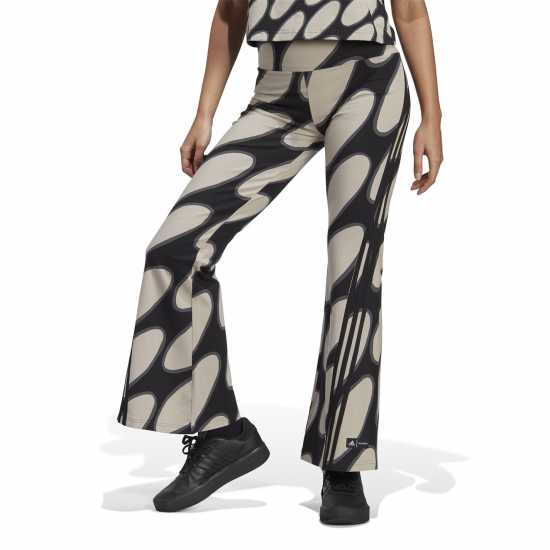 Дамско трико и клинове Adidas X Marimekko Future Icons Flared Leggings Womens Adidas X Marimekko Future Icons Flared Leggings Womens Дамско трико и клинове