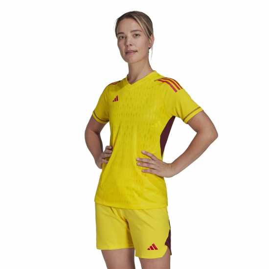Вратарски ръкавици и облекло Adidas Tiro 23 Pro Goalkeeper Jersey Т Жълто / Т Червено Adidas Tiro 23 Pro Goalkeeper Jersey Т Жълто / Т Червено Вратарски ръкавици и облекло