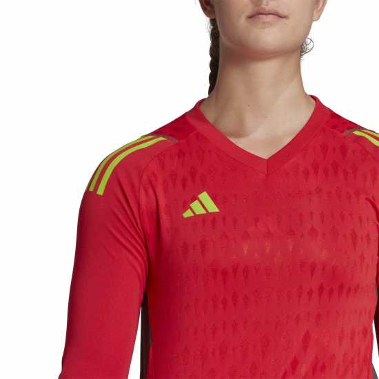 Вратарски ръкавици и облекло Adidas Tiro Pro Goalkeeper Shirt 2023 Womens TCRd/TSSlGrn2 Adidas Tiro Pro Goalkeeper Shirt 2023 Womens TCRd/TSSlGrn2 Вратарски ръкавици и облекло