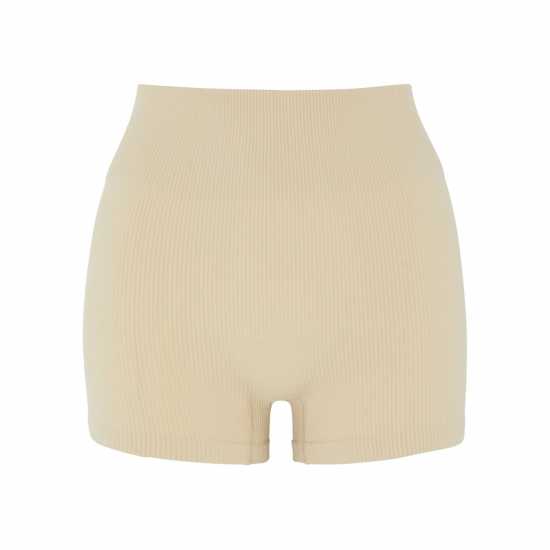 Hiit Seamless Ribbed Short Неутрален Hiit Seamless Ribbed Short Неутрален