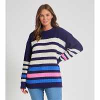 Be You Stripe Jumper  Дамски пуловери и жилетки