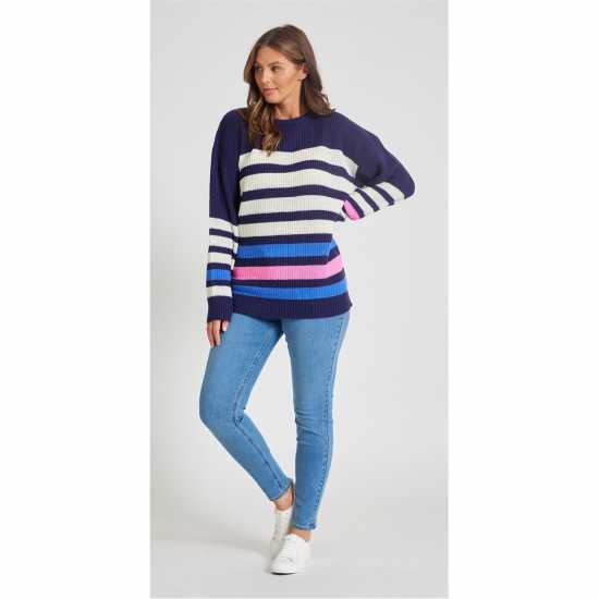 Дамски пуловери и жилетки Be You Stripe Jumper Be You Stripe Jumper Дамски пуловери и жилетки