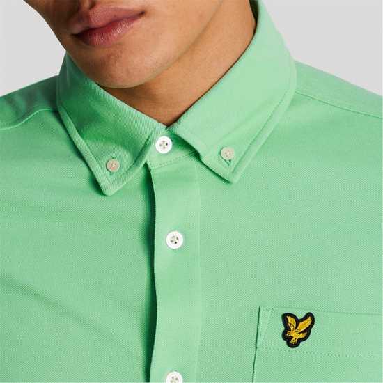 Lyle And Scott Short Sleeve Pique Shirt  