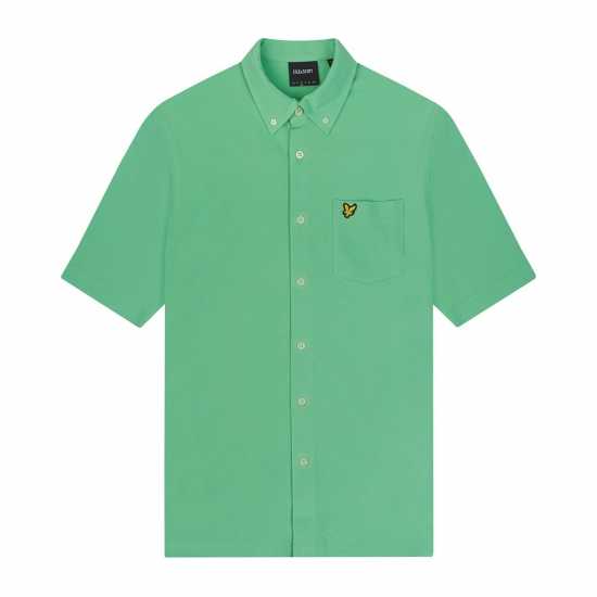 Lyle And Scott Short Sleeve Pique Shirt  