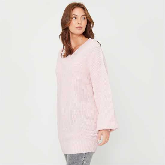 Дамски пуловери и жилетки Be You You V Slouch Jmp Ld51 Розово Be You You V Slouch Jmp Ld51 Розово Дамски пуловери и жилетки
