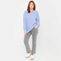 Be You You V Slouch Jmp Ld51 Синьо Дамски пуловери и жилетки