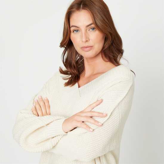 Дамски пуловери и жилетки Be You You V Slouch Jmp Ld51 Бежово Be You You V Slouch Jmp Ld51 Бежово Дамски пуловери и жилетки