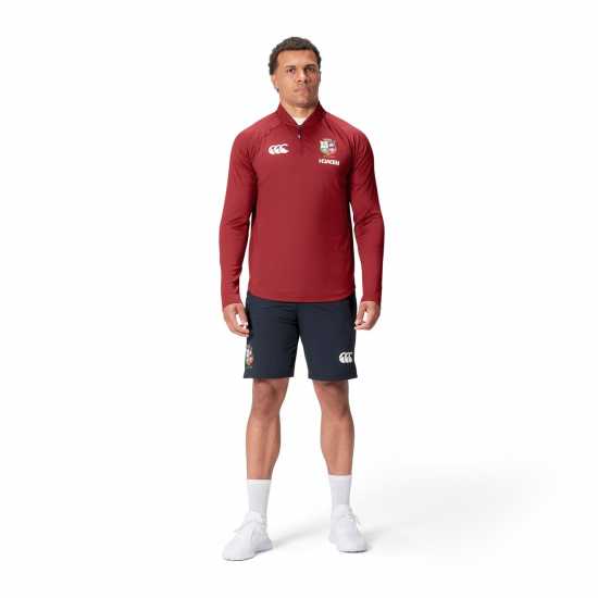Canterbury British And Irish Lions 2025 Everest First Layer Top Adults  Мъжки горнища с цип