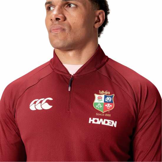 Canterbury British And Irish Lions 2025 Everest First Layer Top Adults  Мъжки горнища с цип