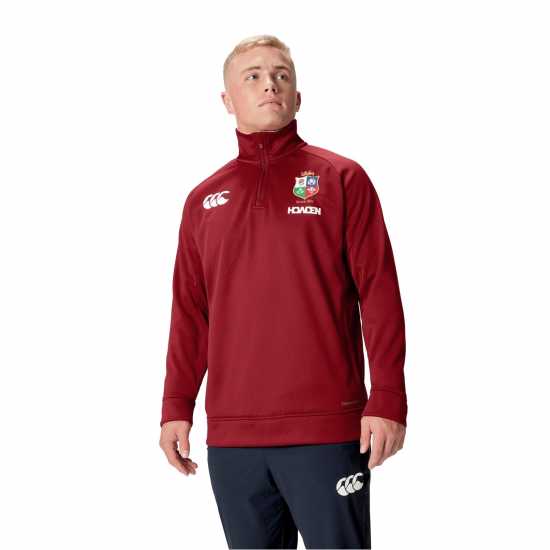 British And Irish Lions 2024 Quarter Zip Fleece Adults  