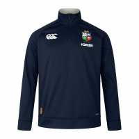 British And Irish Lions 2024 Quarter Zip Fleece Adults Тъмно сапфир British And Irish Lions 2024 Quarter Zip Fleece Adults Тъмно сапфир