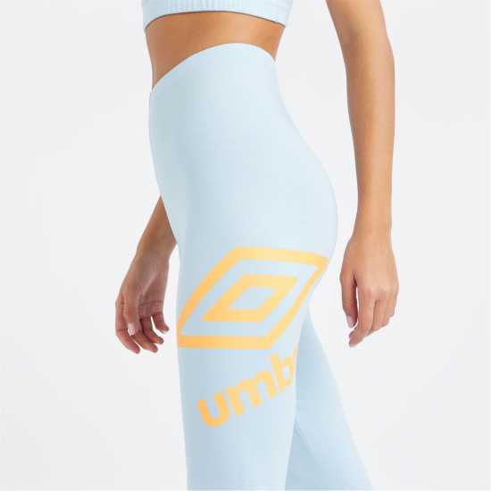 Umbro Logo Leggings АФлс/БлОрнже Umbro Logo Leggings АФлс/БлОрнже