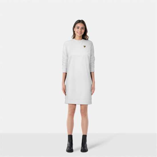 Lyle And Scott Women's Hoodie Dress Бяло 
