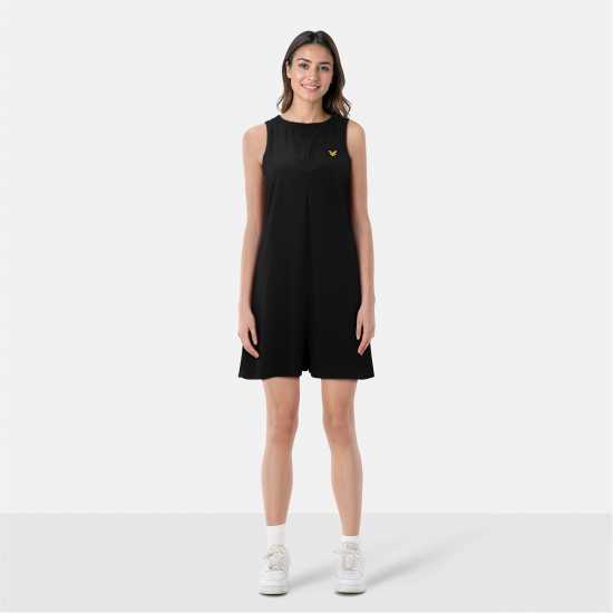 Lyle And Scott Women's Hoodie Dress Център черен 