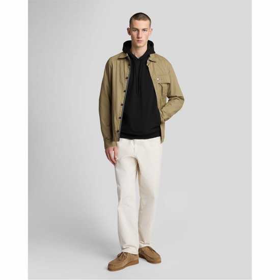 Lyle And Scott Softshell Hybrid Pullover Hoodie  