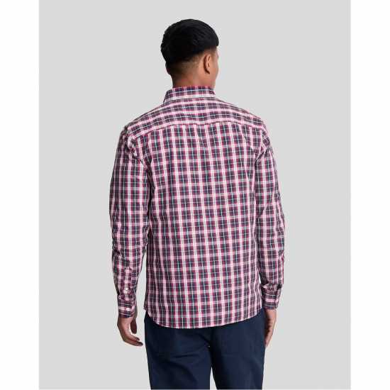 Lyle And Scott Washed Check Poplin Shirt  