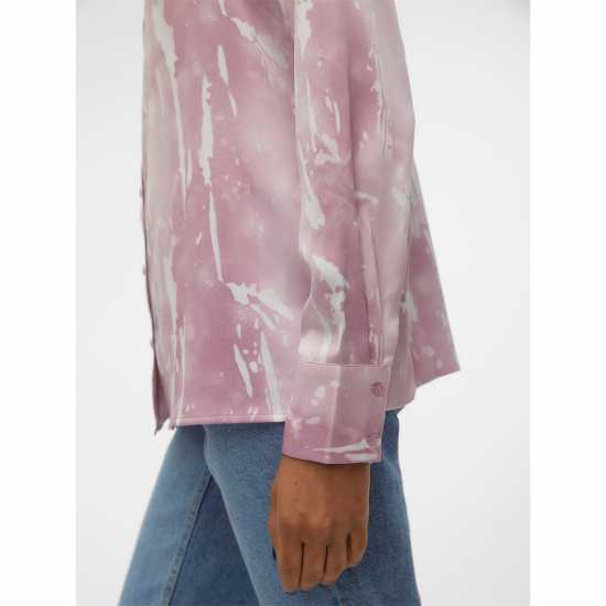 Vero Moda Long Sleeve Patterned Shirt  Дамски ризи и тениски