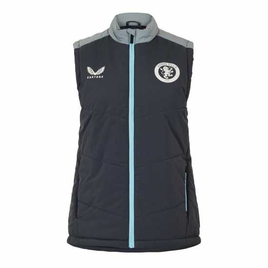 Castore Women's Aston Villa Licensed Managers Football Jacket  