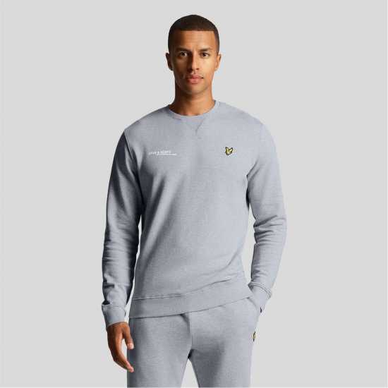 Lyle And Scott Co-Ordinate Print Crewneck Sweatshirt  