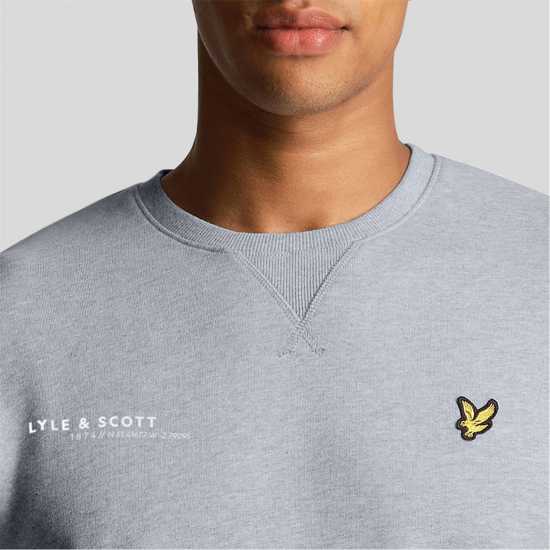 Lyle And Scott Co-Ordinate Print Crewneck Sweatshirt  