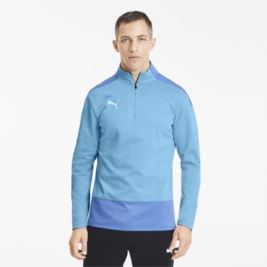 Мъжки полар Puma Полар Мъже Teamgoal 23 Training Quarter Zip Top Fleece Mens Отбор Синьо Puma Полар Мъже Teamgoal 23 Training Quarter Zip Top Fleece Mens Отбор Синьо Мъжки полар