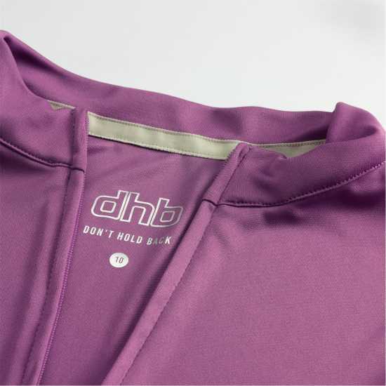 Dhb Moda Womens Short Sleeve Jersey 2.0 Аргайл Пурпурен Dhb Moda Womens Short Sleeve Jersey 2.0 Аргайл Пурпурен