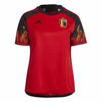 Adidas Домакинска Футболна Фланелка Belgium Home Shirt 2022 Womens  