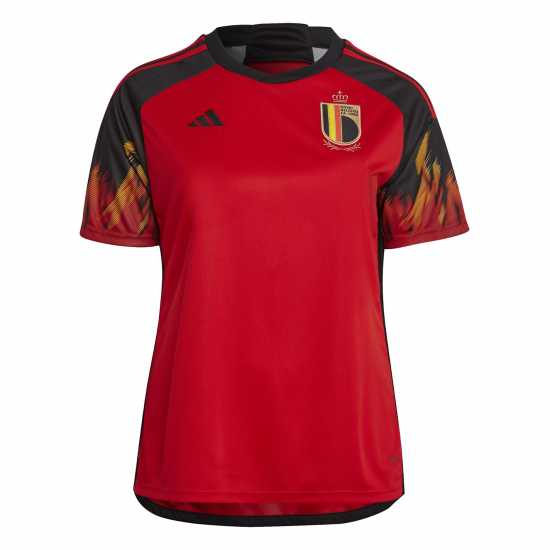 Adidas Домакинска Футболна Фланелка Belgium Home Shirt 2022 Womens  