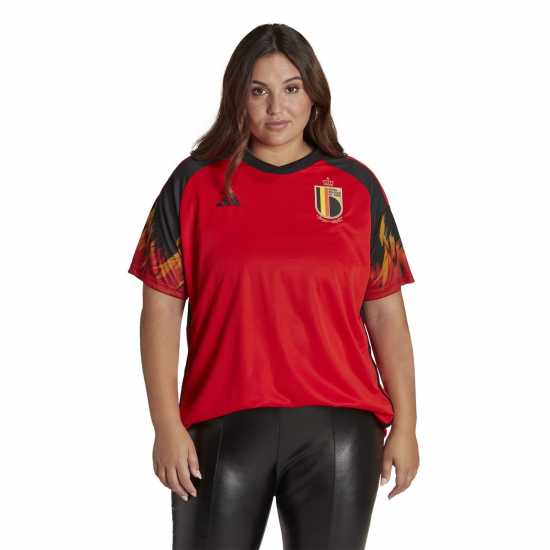 Adidas Домакинска Футболна Фланелка Belgium Home Shirt 2022 Womens  