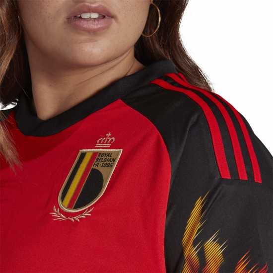 Adidas Домакинска Футболна Фланелка Belgium Home Shirt 2022 Womens  