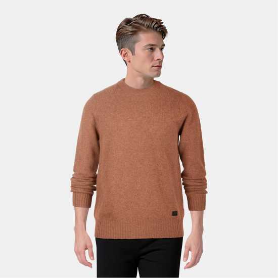 Lyle And Scott Блуза С Обло Деколте Men's Crew Neck Jumper Дълбоко русо Lyle And Scott Блуза С Обло Деколте Men's Crew Neck Jumper Дълбоко русо