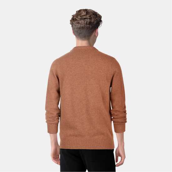 Lyle And Scott Блуза С Обло Деколте Men's Crew Neck Jumper Дълбоко русо Lyle And Scott Блуза С Обло Деколте Men's Crew Neck Jumper Дълбоко русо